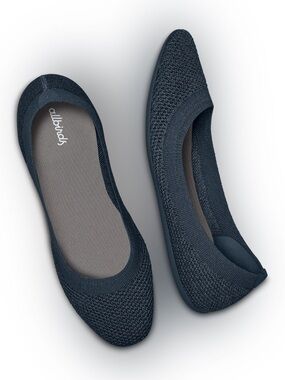 Allbirds Navy Tree Breezers Flats (New!)